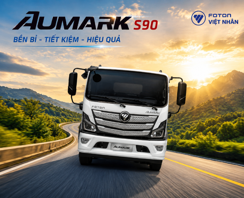 Foton Aumark S90 9 tấn là dòng xe tải trung thế hệ mới