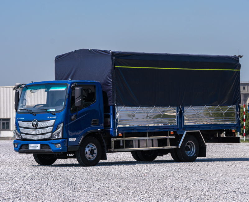 Foton S70L trang bị cỡ lốp 8.25R16 đồng bộ cả trước và sau