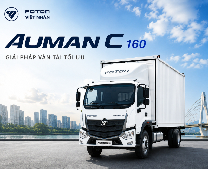 Foton Auman C160 thùng 7m5
