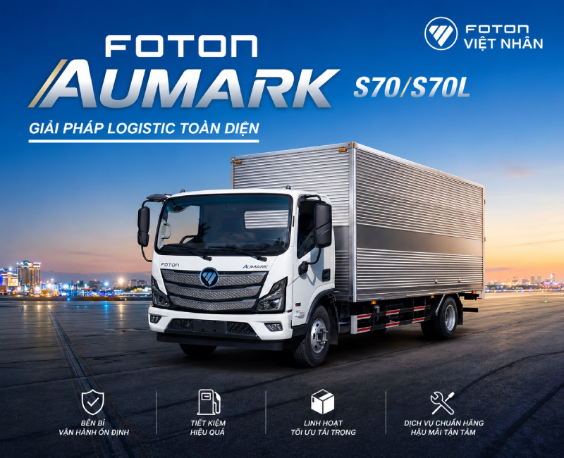 Foton Aumark S70L giải pháp vận tải toàn diện