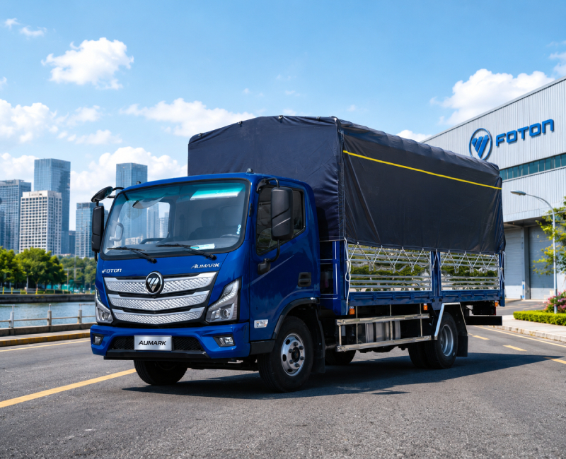 xe tải Foton Aumark S50 thùng mui bạt