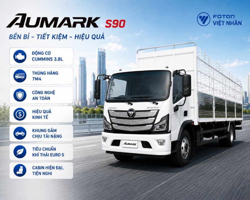 Ưu điểm nổi bật của Foton AUMARK S90
