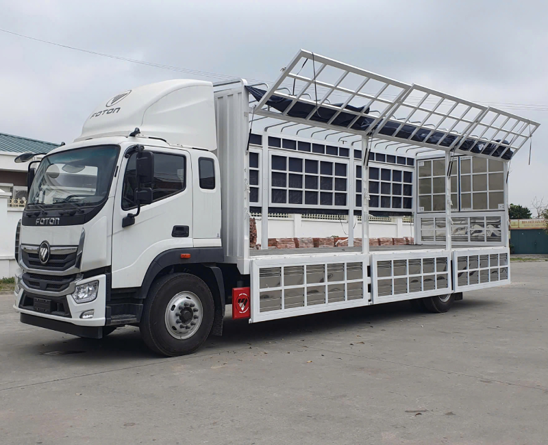 Foton Auman C160M đa dạng loại thùng